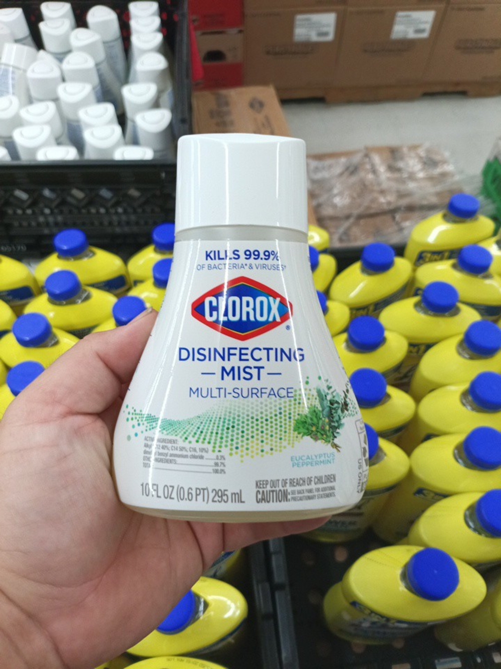 Clorox Disinfecting Mist Multi-Surface Cleaner Lot Of 3 Bottles
